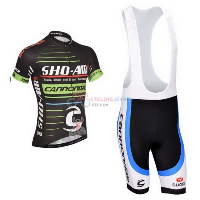 Cannondale Cycling Jersey Kit Short Sleeve 2014 Black And Green