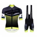 Santini Cycling Jersey Kit Short Sleeve 2016 Black And Yellow