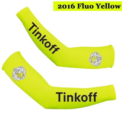 Arm Warmer Saxo Bank Tinkoff 2016 yellow