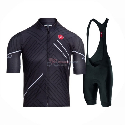 Castelli Cycling Jersey Kit Short Sleeve 2021 Black White