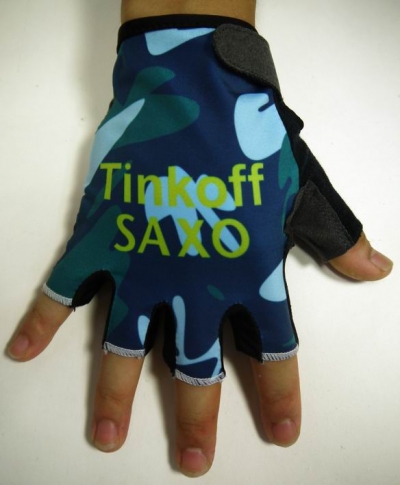 Cycling Gloves Saxo Bank Tinkoff 2015 Camuffamento