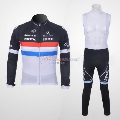 Trek Cycling Jersey Kit Long Sleeve 2011 Black And Blue