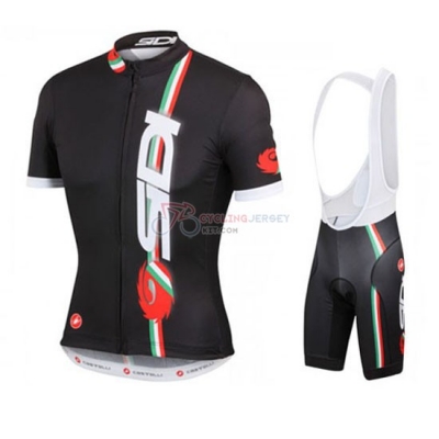 Castelli Cycling Jersey Kit Short Sleeve 2016 Red And Black