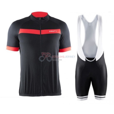 Craft Cycling Jersey Kit Short Sleeve 2016 Black And Red