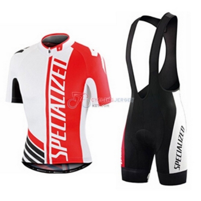 Specialized Cycling Jersey Kit Short Sleeve 2016 Red And White