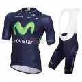 Movistar Cycling Jersey Kit Short Sleeve 2016 Green And Blue