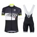 Santini Cycling Jersey Kit Short Sleeve 2016 Yellow And Black