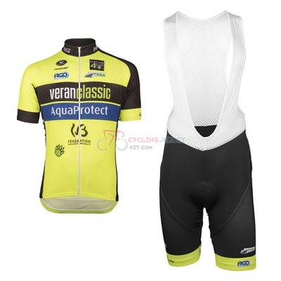 2017 Team WB Verlanclassics Aquality Project Green black Short Sleeve Cycling Jersey And Bib Shorts Kit.jpg