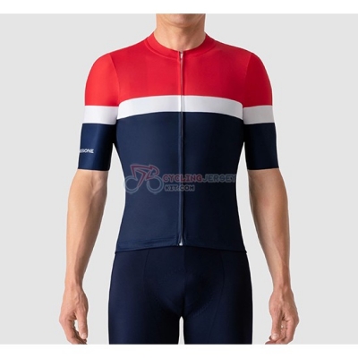 La Passione Cycling Jersey Kit Short Sleeve 2019 Red White Blue