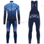 Casteli De Cycling Jersey Kit Long Sleeve 2019 Pink Bluee