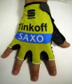Cycling Gloves Saxo Bank Tinkoff 2015 yellow