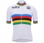 UCI Cycling Jersey Kit Short Sleeve 2020 White Multicoloured(1)