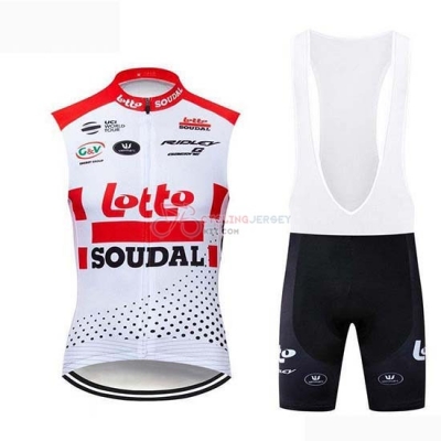 Wind Vest 2019 Lotto Soudal White Red