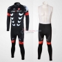 Castelli Cycling Jersey Kit Long Sleeve 2010 Black And White