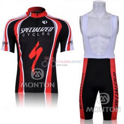 Specialized Cycling Jersey Kit Short Sleeve 2011 Red And Black