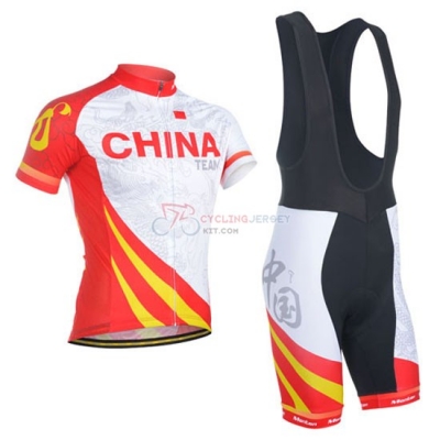 China Cycling Jersey Kit Short Sleeve 2014