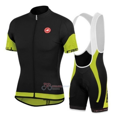 Castelli Cycling Jersey Kit Short Sleeve 2020 Black Green Red