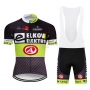 Elkov Elektro Cycling Jersey Kit Short Sleeve 2019 Black Green