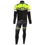 Nalini Cycling Jersey Kit Long Sleeve 2020 Black Gray Yellow(1)