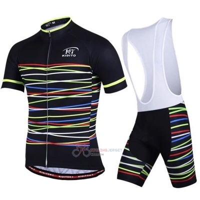 Ripple Cycling Jersey Kit Short Sleeve 2020 Black Yellow