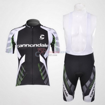 Cannondale Cycling Jersey Kit Short Sleeve 2012 Black And White