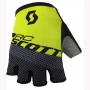 2018 Scott Short Finger Gloves Green Black