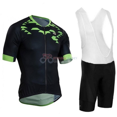 2018 Sugoi Rs Training Cycling Jersey Kit Short Sleeve Black and Green