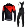 Nalini Cycling Jersey Kit Long Sleeve 2020 Red Black