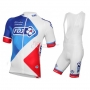 FDJ Cycling Jersey Kit Short Sleeve 2016 White And Red