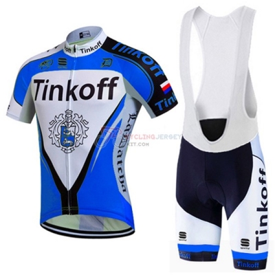 Tinkoff Cycling Jersey Kit Long Sleeve 2016 Blue And Black