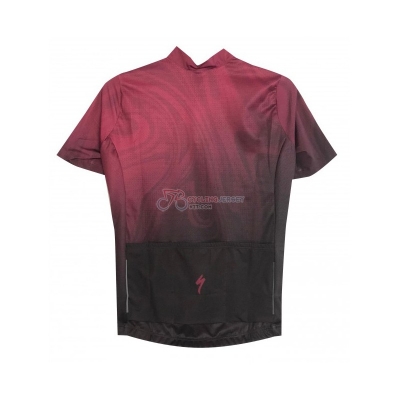 Women Specialized Cycling Jersey Kit Short Sleeve 2021 Red Black