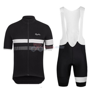 Rapha Cycling Jersey Kit Short Sleeve 2015 Black And White
