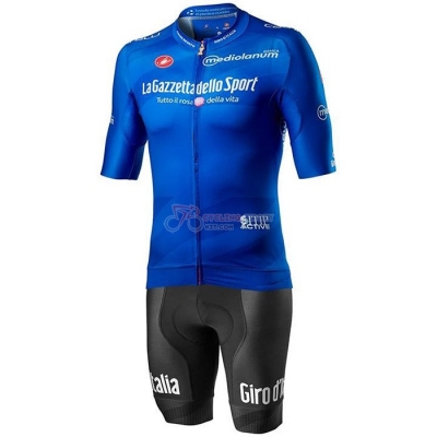 Giro d'Italia Cycling Jersey Kit Short Sleeve 2020 Blue