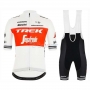 Trek Segafredo Cycling Jersey Kit Short Sleeve 2019 White Red