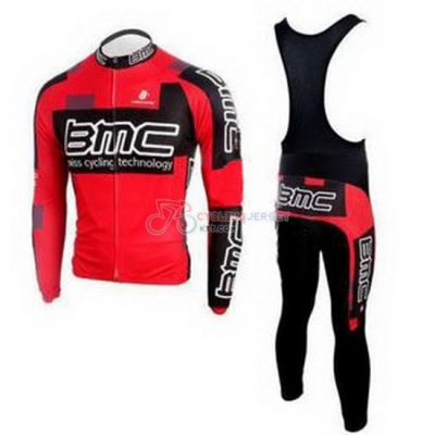 BMC Cycling Jersey Kit Long Sleeve 2010 Red