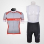 Pearl Izumi Cycling Jersey Kit Short Sleeve 2011 Red And Gray