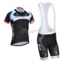 Nalini Cycling Jersey Kit Short Sleeve 2014 Black And White