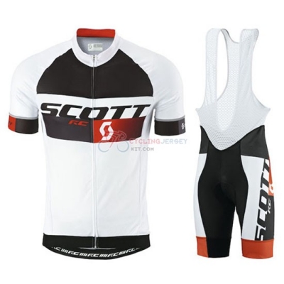 Scott Cycling Jersey Kit Short Sleeve 2015 Black And White