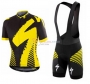 Specialized Cycling Jersey Kit Short Sleeve 2016 Black Yellow