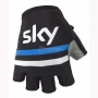 2018 Sky Short Finger Gloves Black