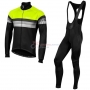 Nalini Warm 2.0 Cycling Jersey Kit Long Sleeve 2019 Black Green