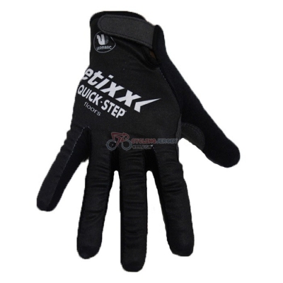 2020 Etixx Quick Step Long Finger Gloves Black