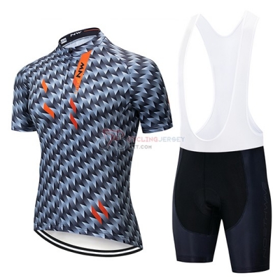 Northwave Cycling Jersey Kit Short Sleeve 2019 Gray Orange