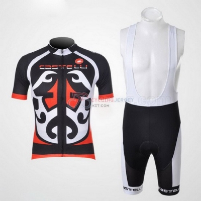 Castelli Cycling Jersey Kit Short Sleeve 2011 Red And Black