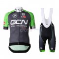 Santini Cycling Jersey Kit Short Sleeve 2016 Gray And Green