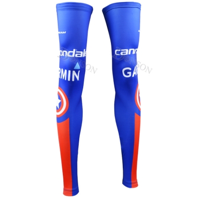Leg Warmer Garmin 2015 blue