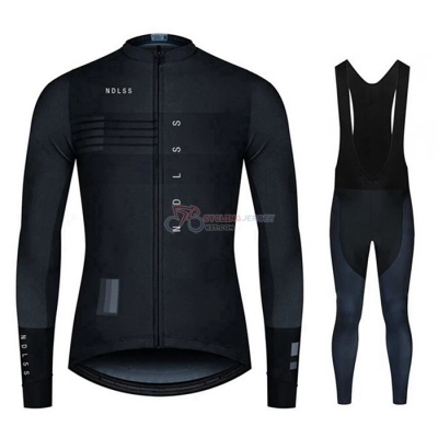 NDLSS Cycling Jersey Kit Long Sleeve 2020 Black