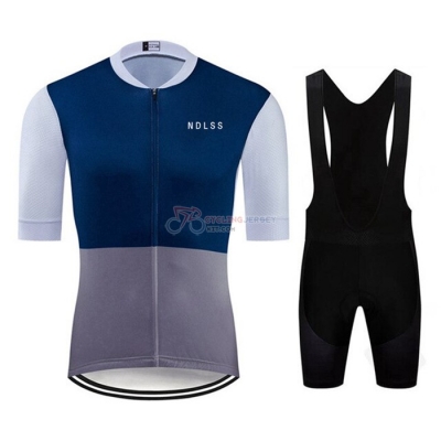 NDLSS Cycling Jersey Kit Short Sleeve 2020 Gray Blue