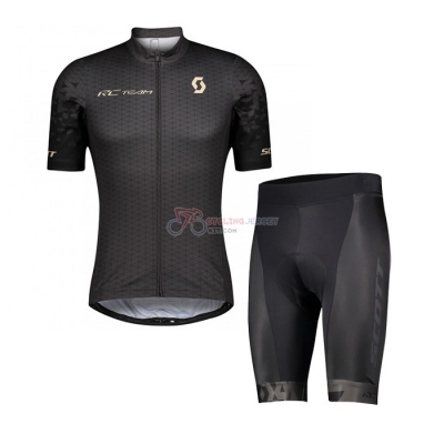 Scott Cycling Jersey Kit Short Sleeve 2021 Black