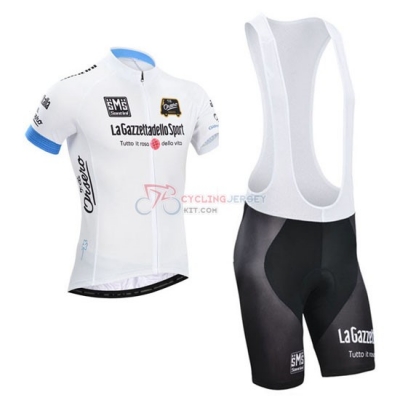 Giro D'Italia Cycling Jersey Kit Short Sleeve 2014 White